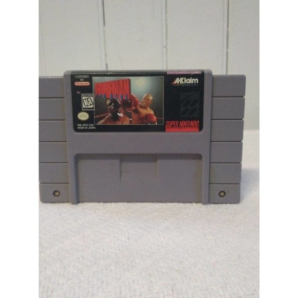𝅺FOREMAN For Real for Super Nintendo